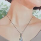 スワロフスキーネックレス,スワロフスキー,ネックレス,オーロラ,swarovski