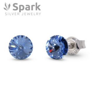 ピアス スワロフスキー サファイア