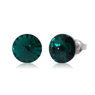 シルバーピアス,エメラルド,かっこいい