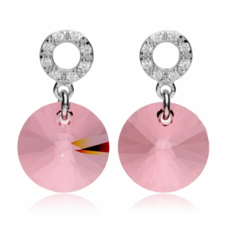 スワロフスキー ピアス,ゆれる ピアス,かわいい ピアス,誕生日 ピアス