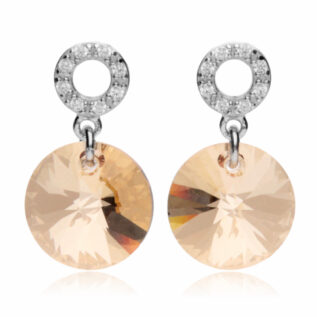 ゆれるピアス,スワロフスキー ピアス,かわいいピアス,レディースピアス