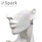 ゆれる,ピアスswarovski