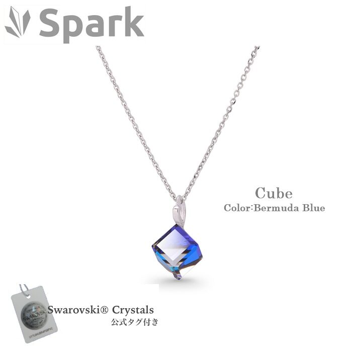 ネックレス スワロフスキー シンプル