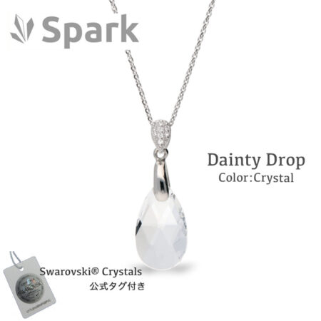 ドロップネックレス クリスタル プレゼント
