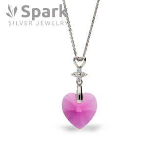 かわいい ハートのネックレス