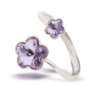 フラワー リング スワロフスキー