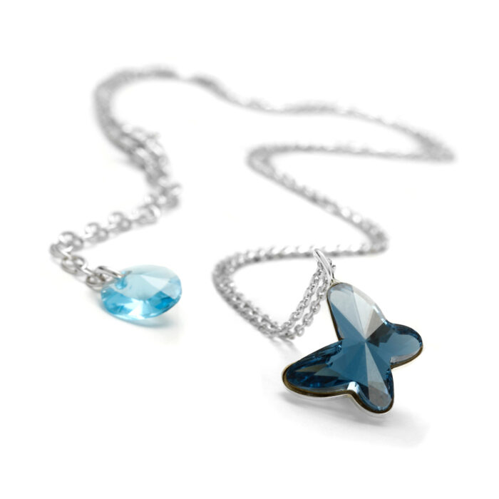 バタフライ ネックレス 彼女 プレゼント