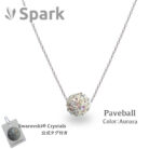 オーロラネックレス