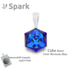 キューブ ペンダント メンズ