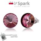 ピアス,スワロフスキー,ピンク