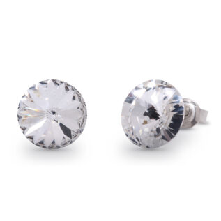 一粒ピアスのクリスタル