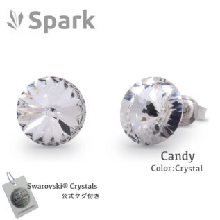 スワロフスキーピアスのクリスタル