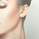 シルバーピアス,スワロフスキー,swarovski,プレゼント