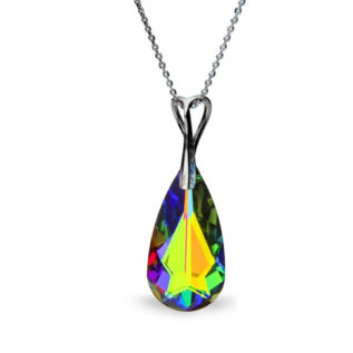 ティアドロップ ネックレス スワロフスキー