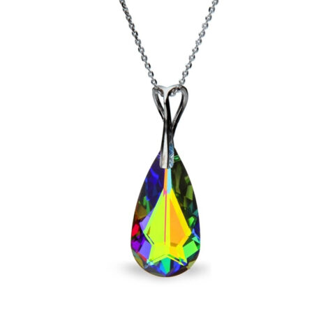 ティアドロップ ネックレス スワロフスキー