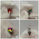 色変化,ピアス,スワロフスキー