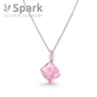 かわいい ネックレス ライトローズ