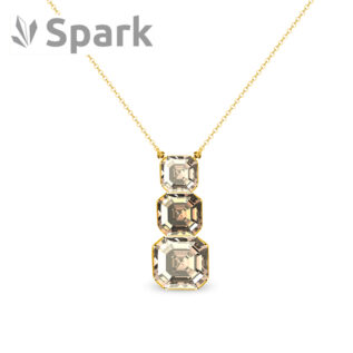 ネックレス スワロフスキー ゴールド