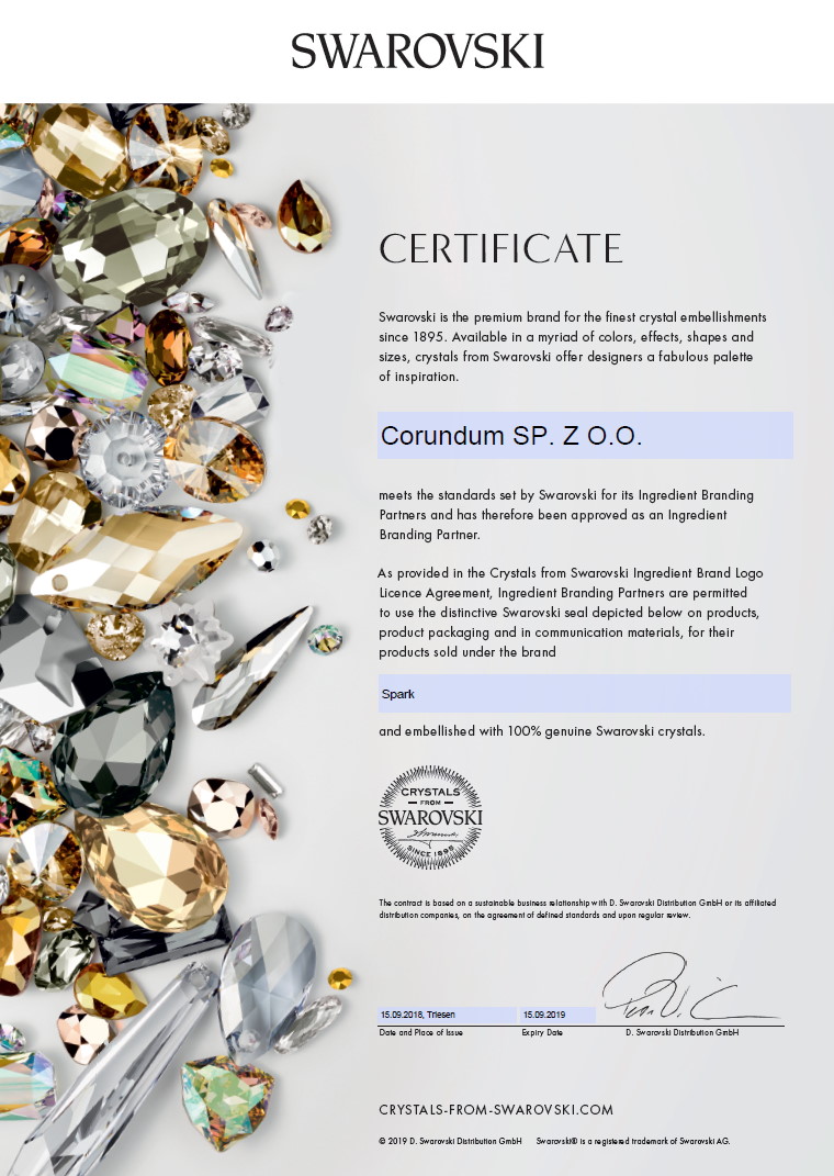swarovski スワロフスキー 証明