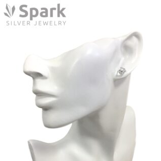 スワロフスキーピアス,spark,シンプル