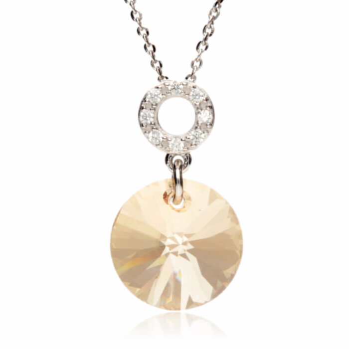 スワロフスキーネックレス,ネックレス,necklace,プレゼント