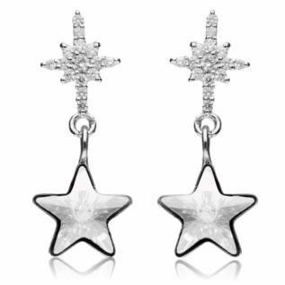 星 ピアス,星ピアス,ピアス,星,スワロフスキー,スワロフスキーピアス