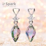 ドロップ ピアス,ピアス,スワロフスキー,スワロフスキーピアス,swarovski