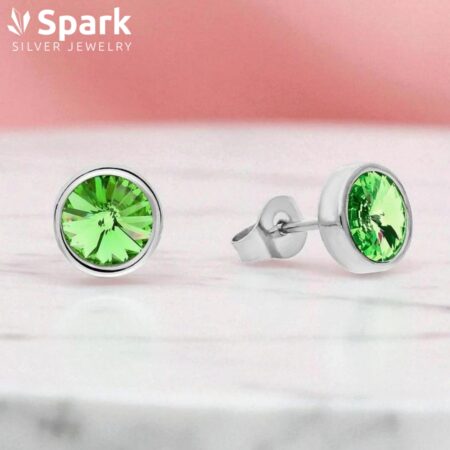 メンズピアス ペリドット,メンズ,ピアス,ペリドット,誕生石