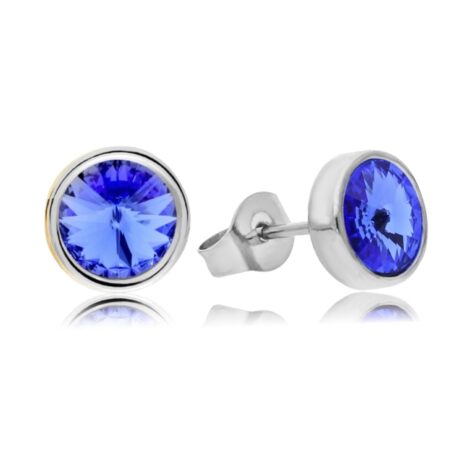 ピアス 誕生石,9月,スワロフスキー,メンズピアス